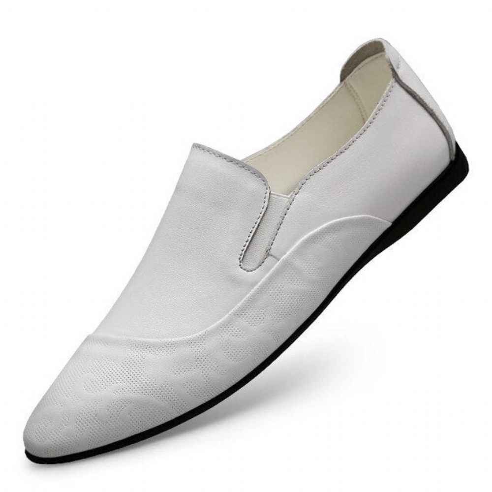 Slip-on Loafers I Ekte Skinn