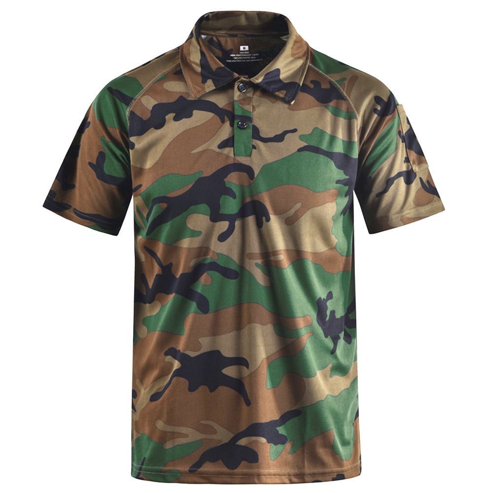 Typhon Multicam Fast Dry Tactical Camouflage Polo Skjorte