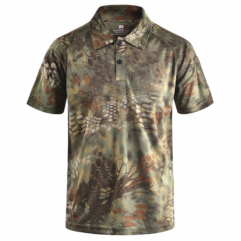 Typhon Multicam Fast Dry Tactical Camouflage Polo Skjorte