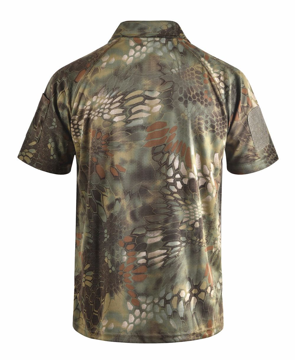 Typhon Multicam Fast Dry Tactical Camouflage Polo Skjorte