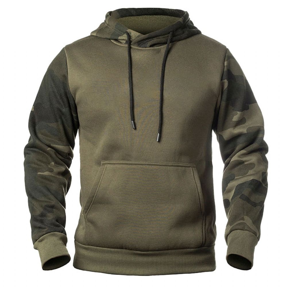 Army Tactical Camouflage Fleece-hettegenser