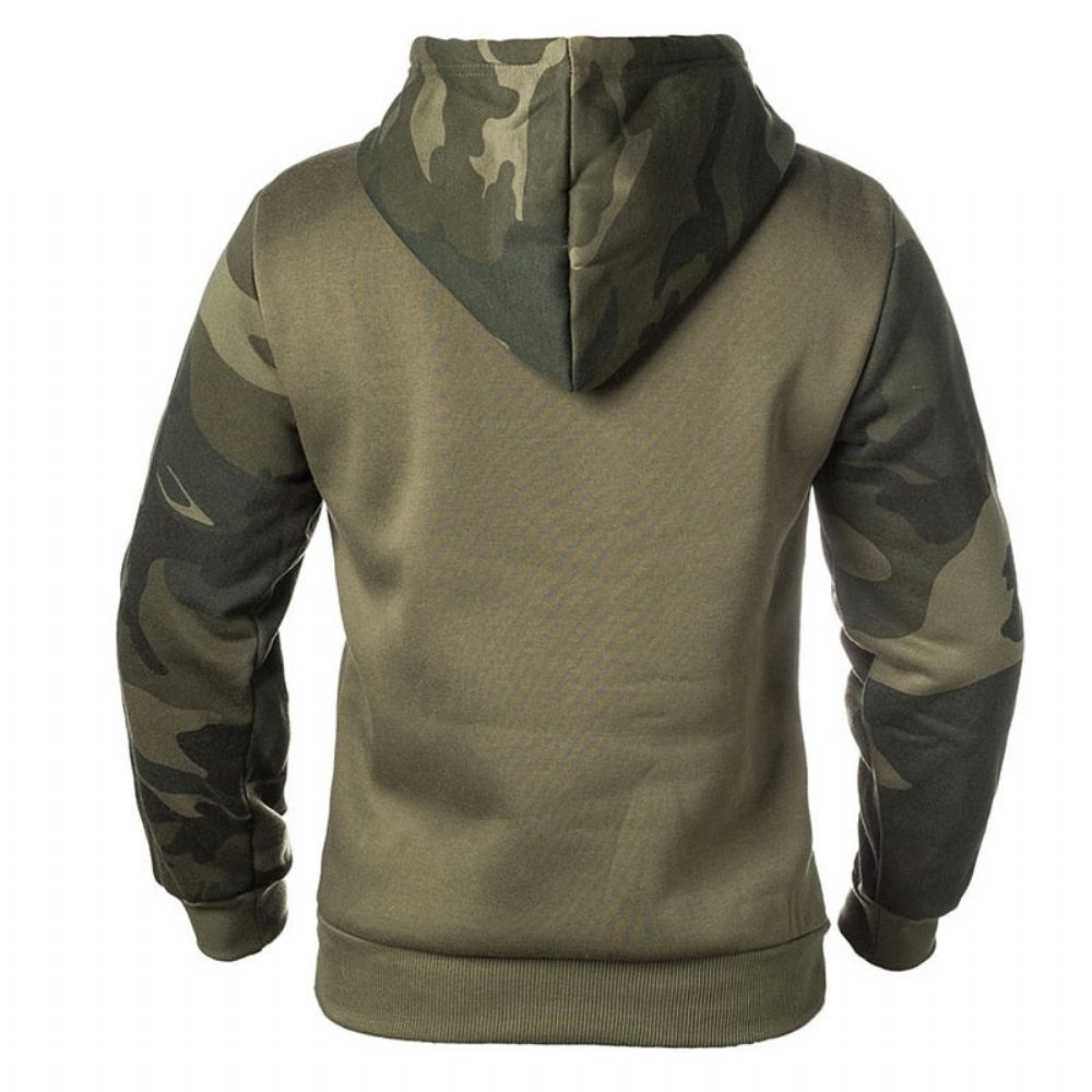 Army Tactical Camouflage Fleece-hettegenser