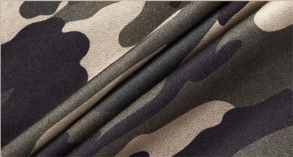 Vinter Tykk Fleece Camo Hettegenser