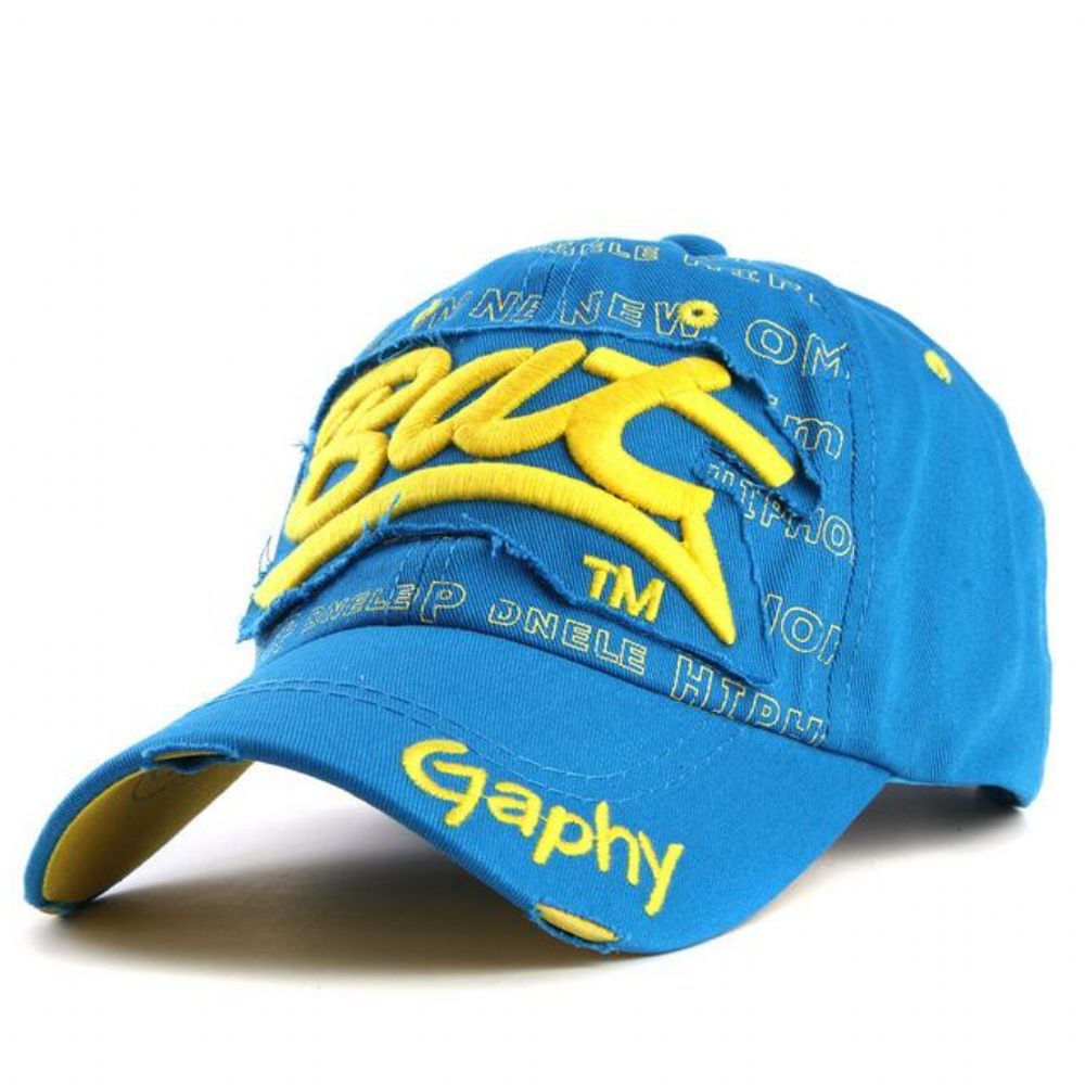 Gorras Baseballcaps Med Buet Rand