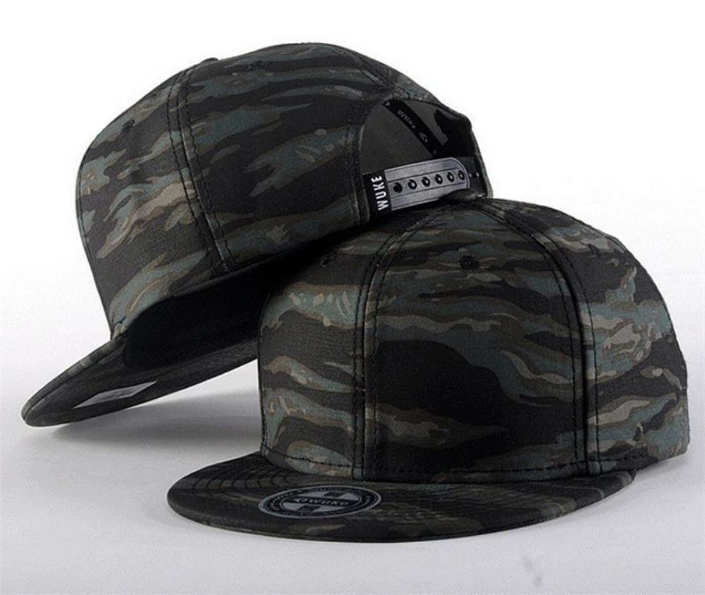 Hip Hop Camouflage Solkrem Cap