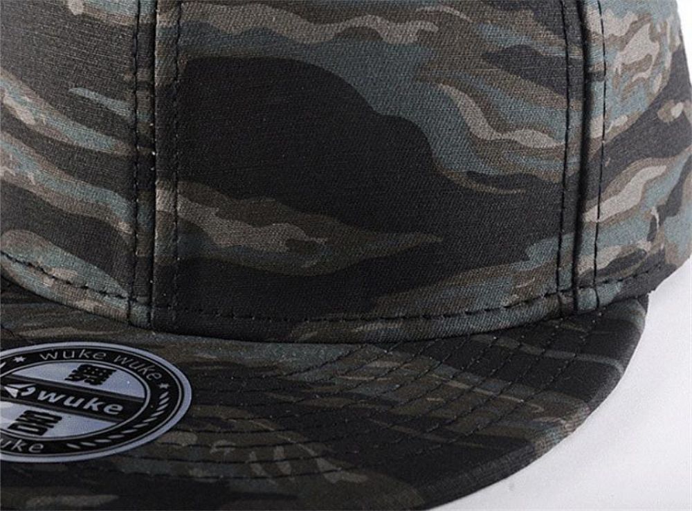 Hip Hop Camouflage Solkrem Cap