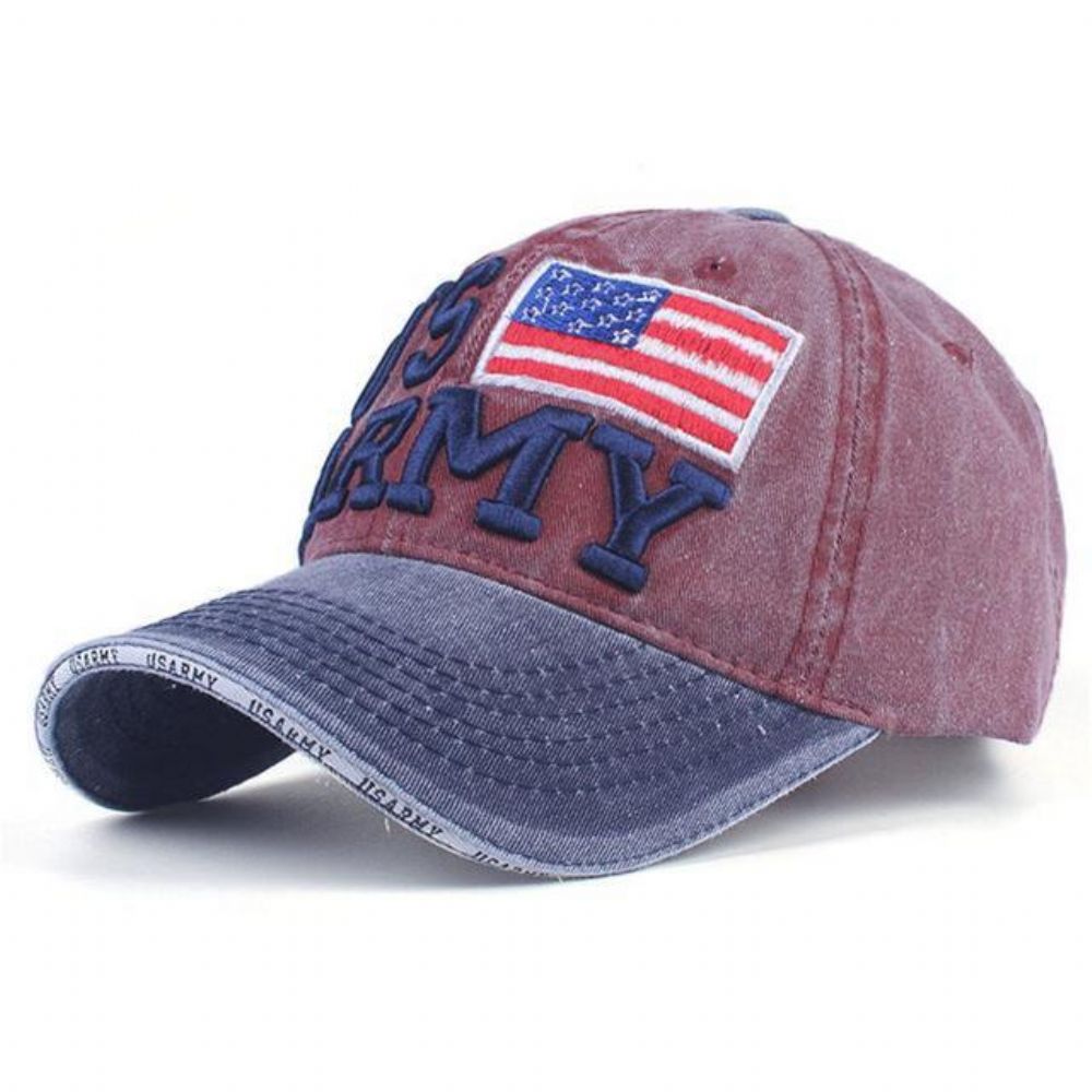 Quot;us Armyquot; Broderi Baseballcaps