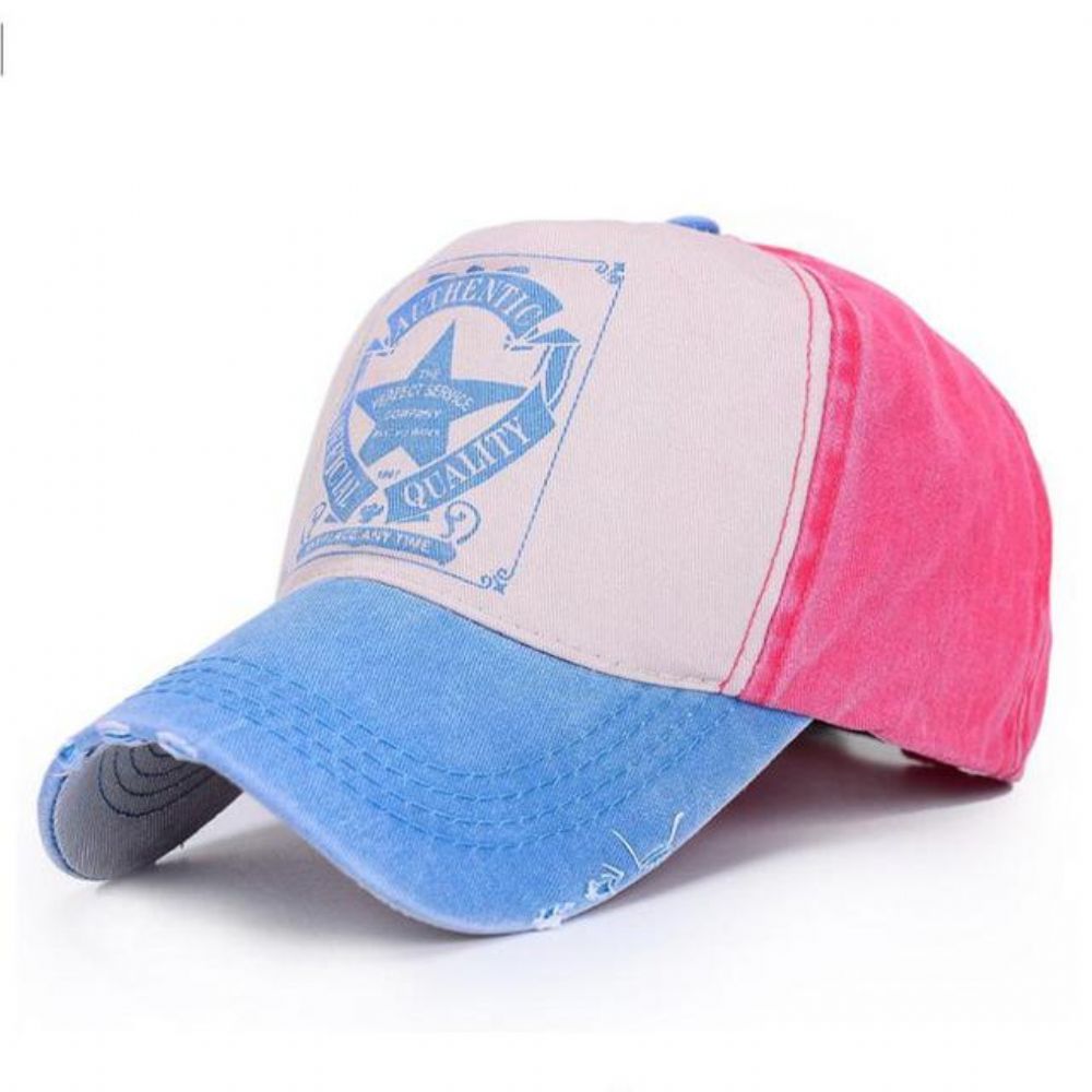 Star Patchwork Baseballcaps