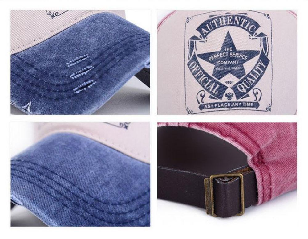 Star Patchwork Baseballcaps