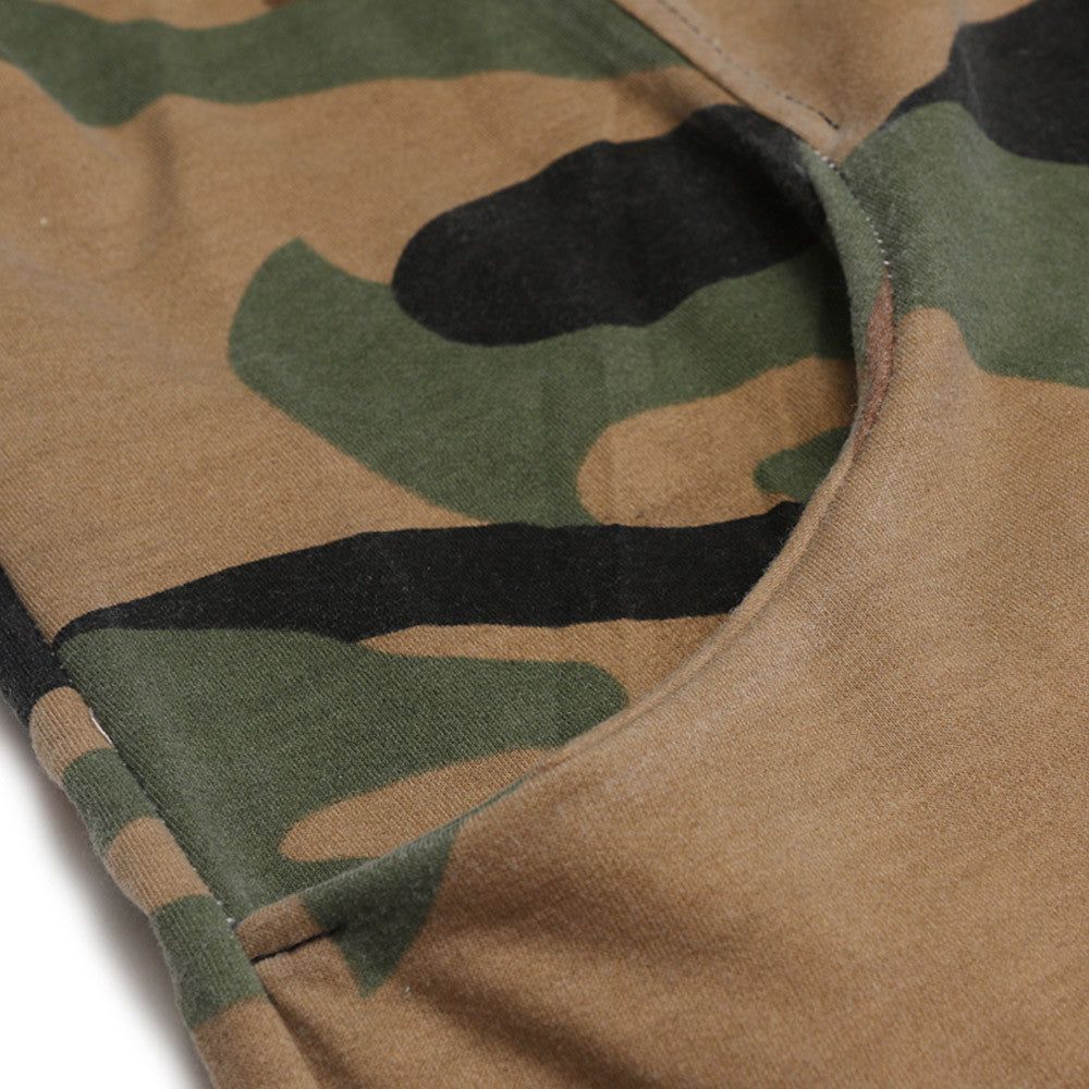 Camouflage Hip Hop Hette Cardigan