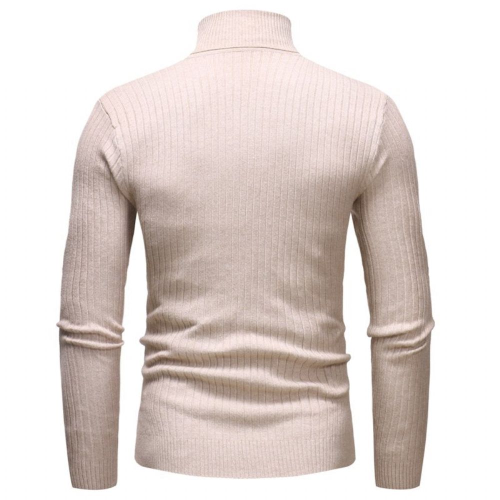 Strikket Turtleneck Genser