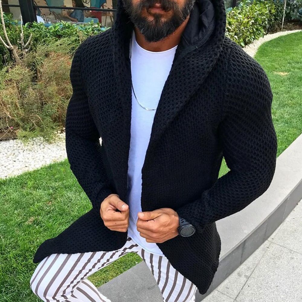 Uformell Strikket Cardigan