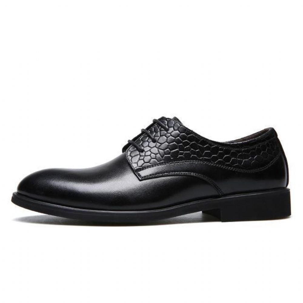 Black Menn Business Pustende Oxfords