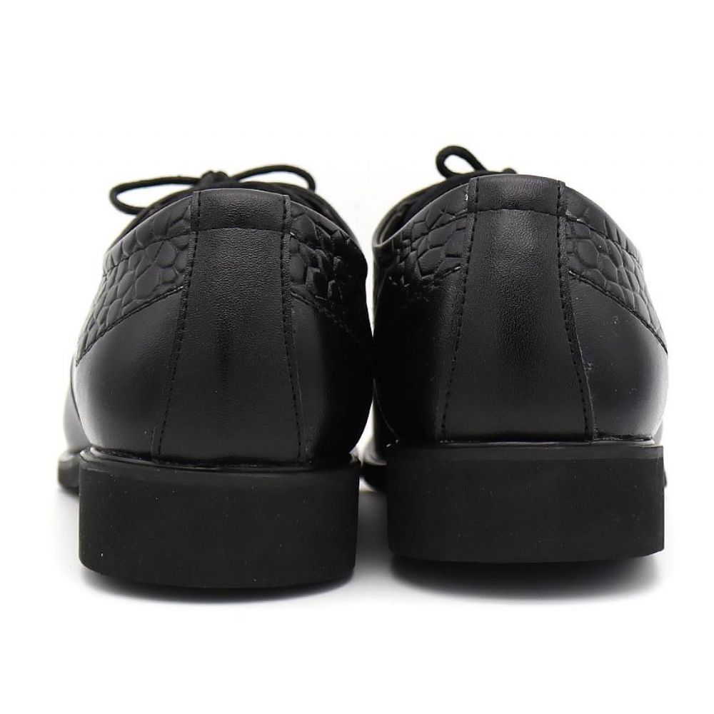 Black Menn Business Pustende Oxfords