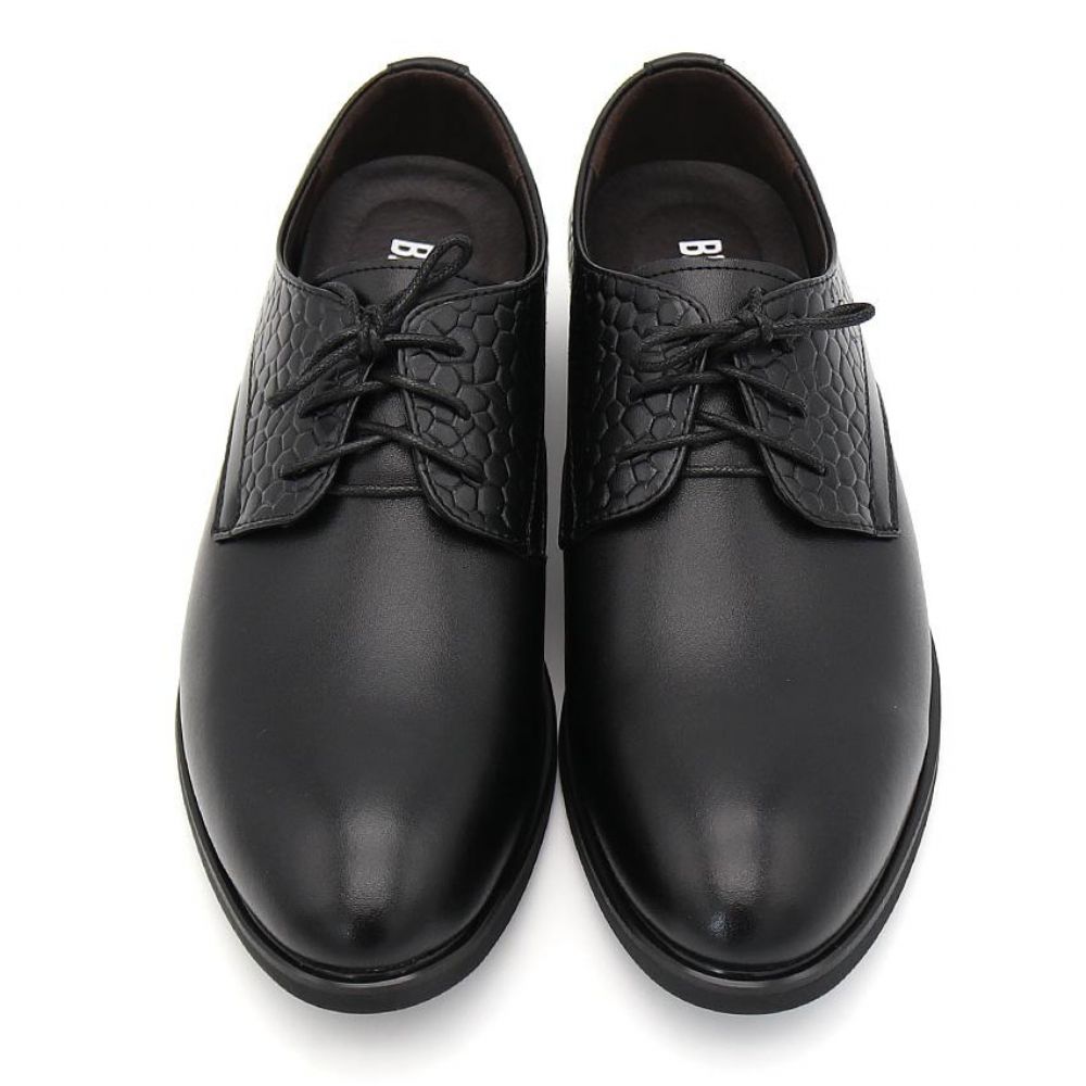 Black Menn Business Pustende Oxfords