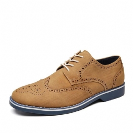 Brogue-stil Semsket Kjolesko