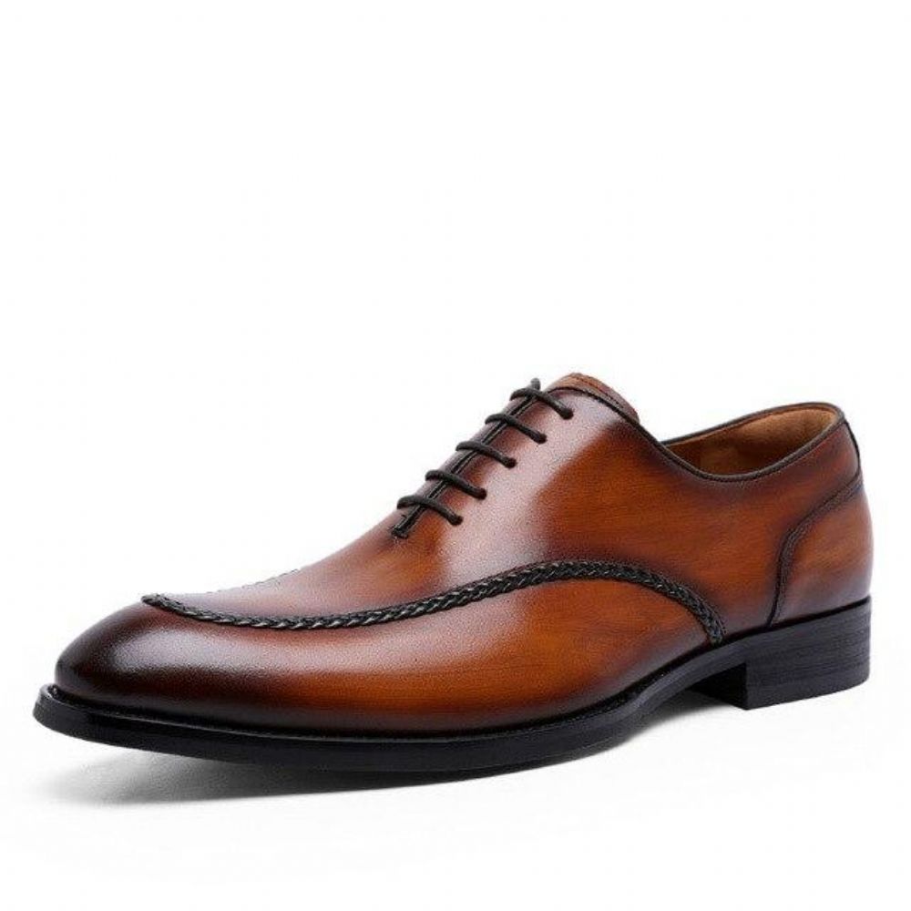 Brogues Retro Gentleman Oxford Sko