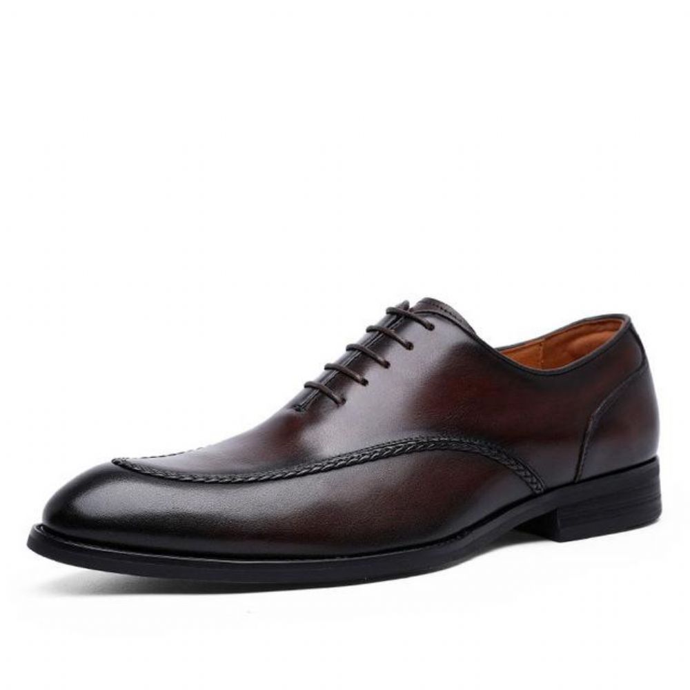 Brogues Retro Gentleman Oxford Sko