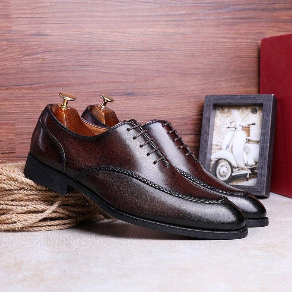 Brogues Retro Gentleman Oxford Sko