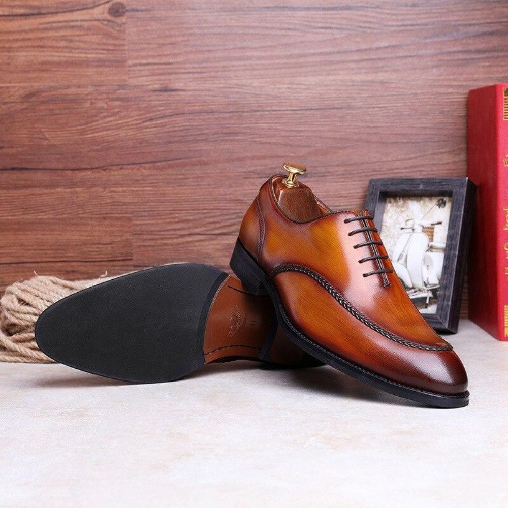 Brogues Retro Gentleman Oxford Sko