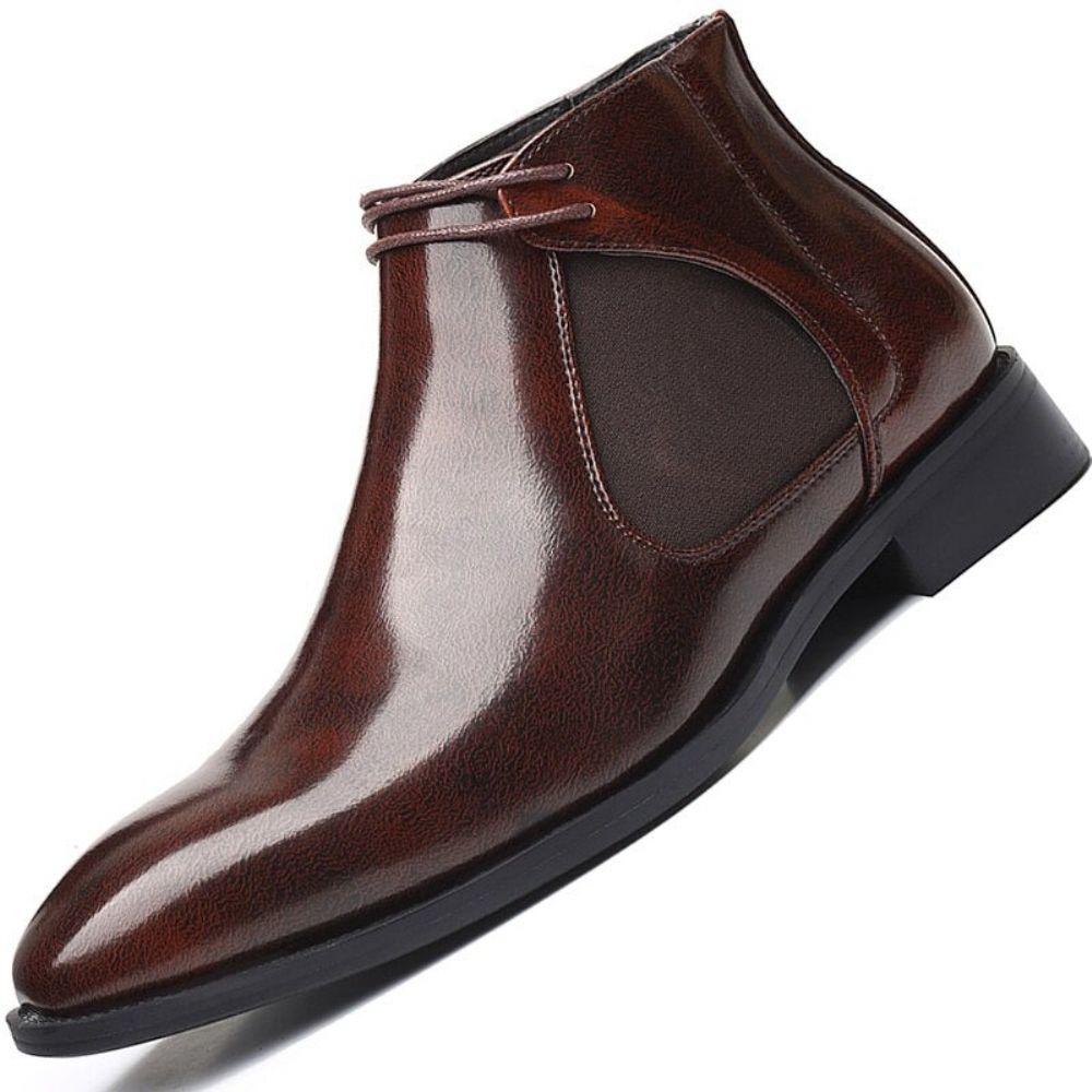 Business Elegante Skinnspissede Chukka-sko