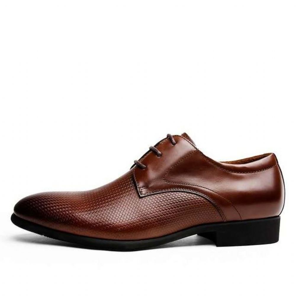 Ekte Skinn Office Oxfords Dress Sko