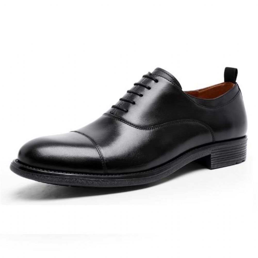 Gentleman Retro Patent Leather Oxford