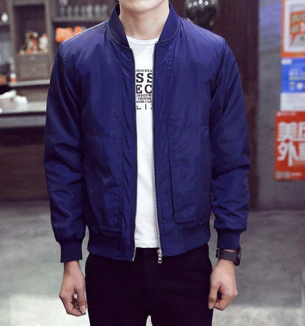 Bomber Overcoat Windbreaker Jacket