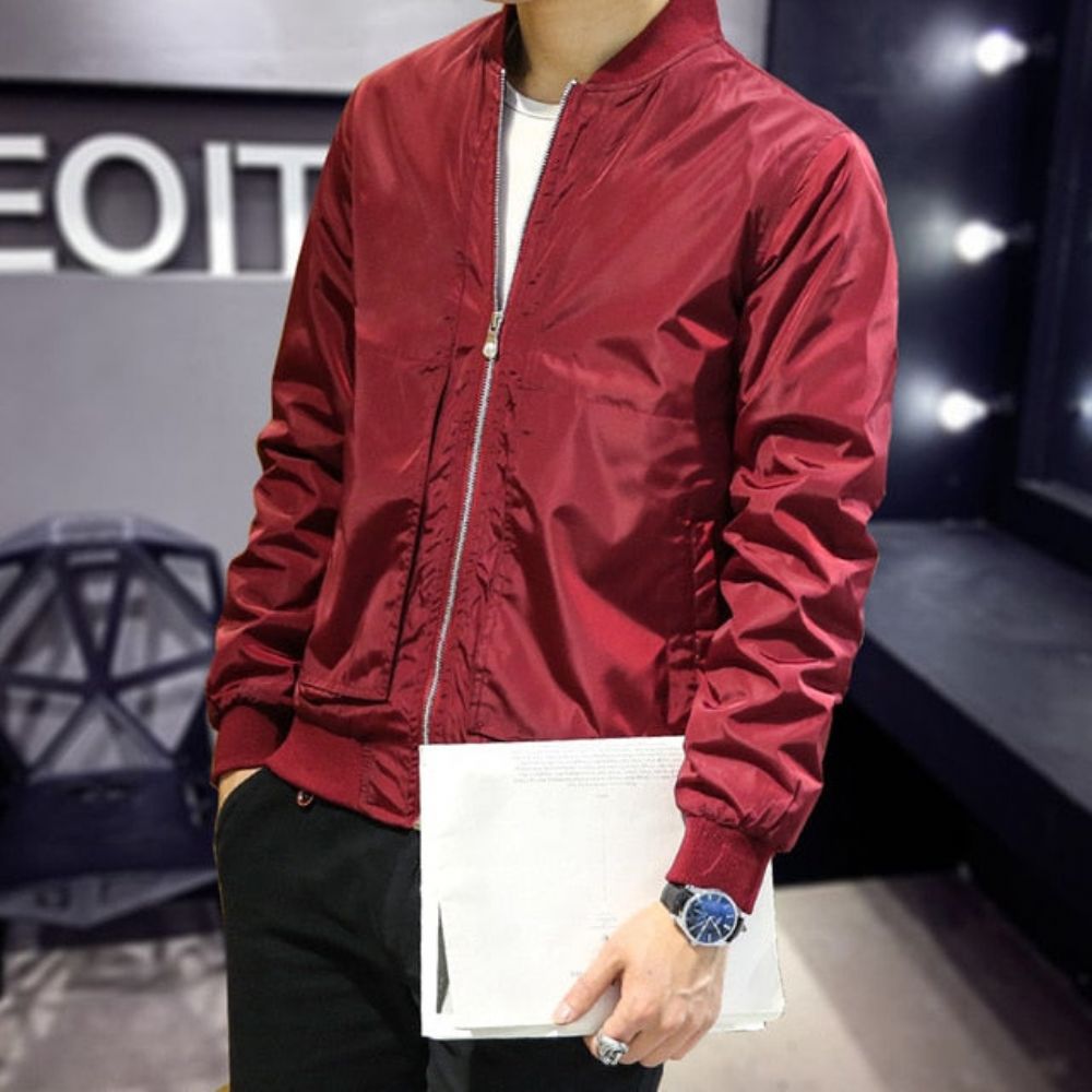 Bomber Overcoat Windbreaker Jacket