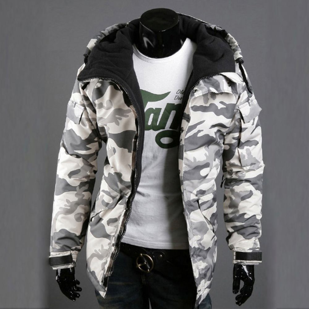 Camouflage Army Outwear Design-jakke