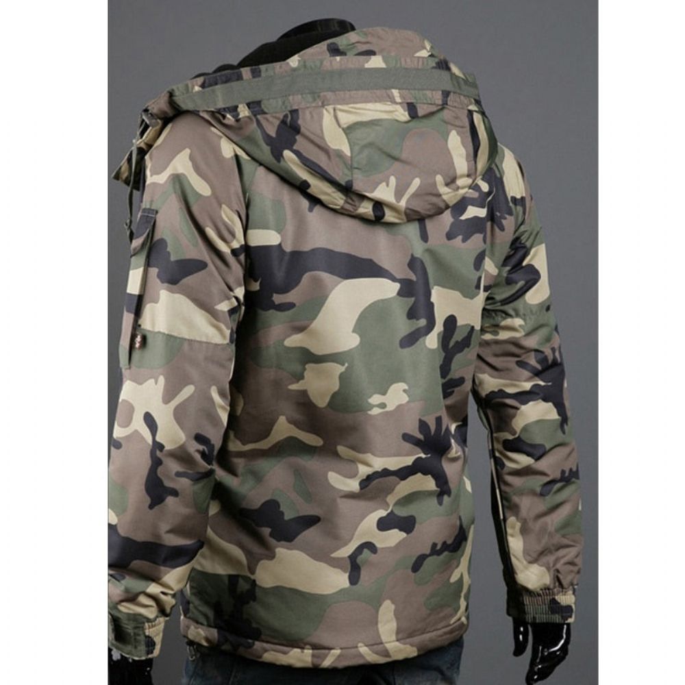 Camouflage Army Outwear Design-jakke