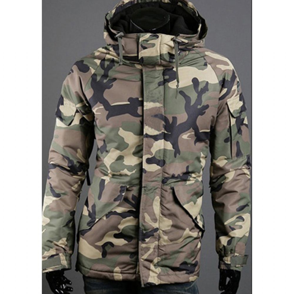 Camouflage Army Outwear Design-jakke