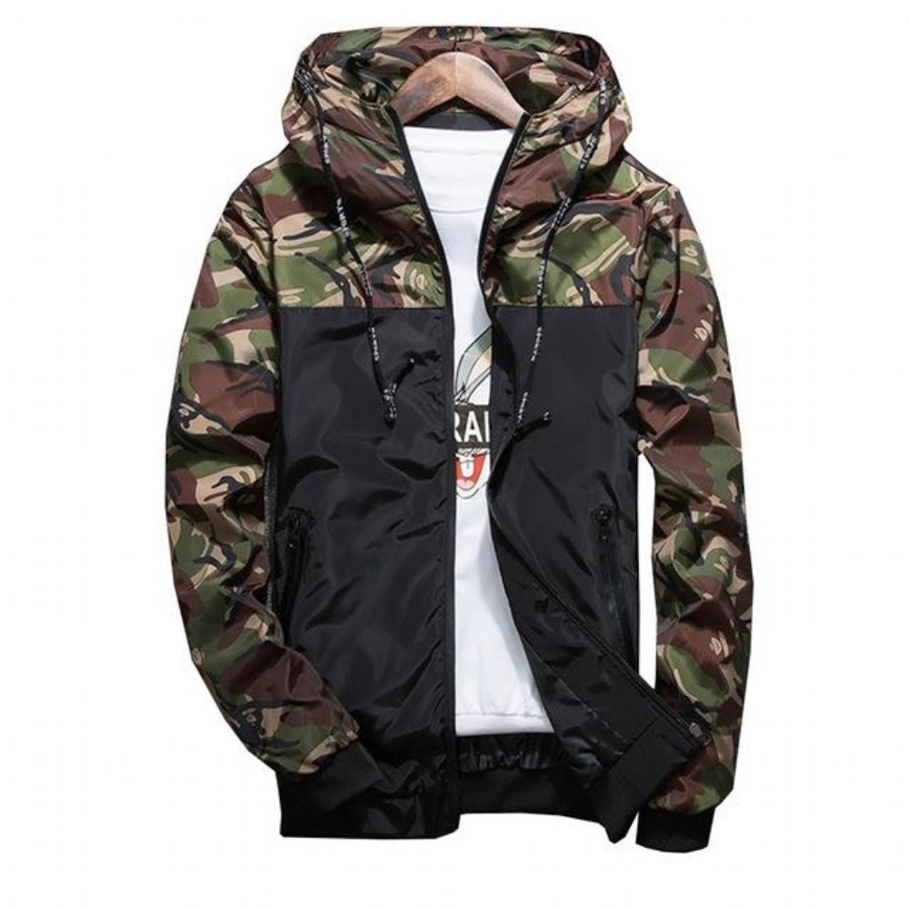 Camouflage Spring Thin Mann Camo Jacket