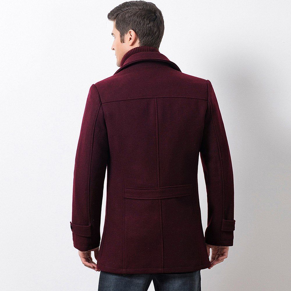 Design Vinter Ull Business Coat