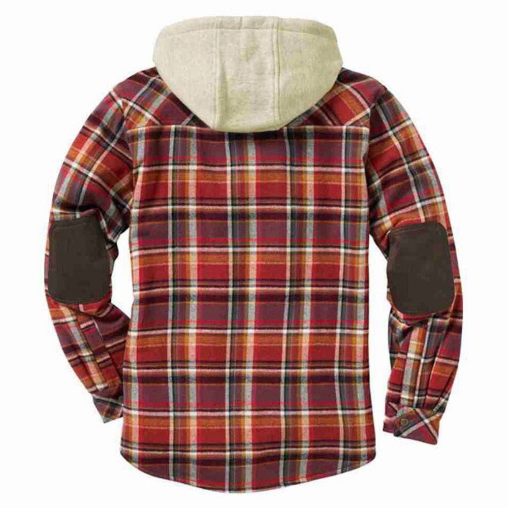 Fleece Varm Albuelapp Cowboyjakke