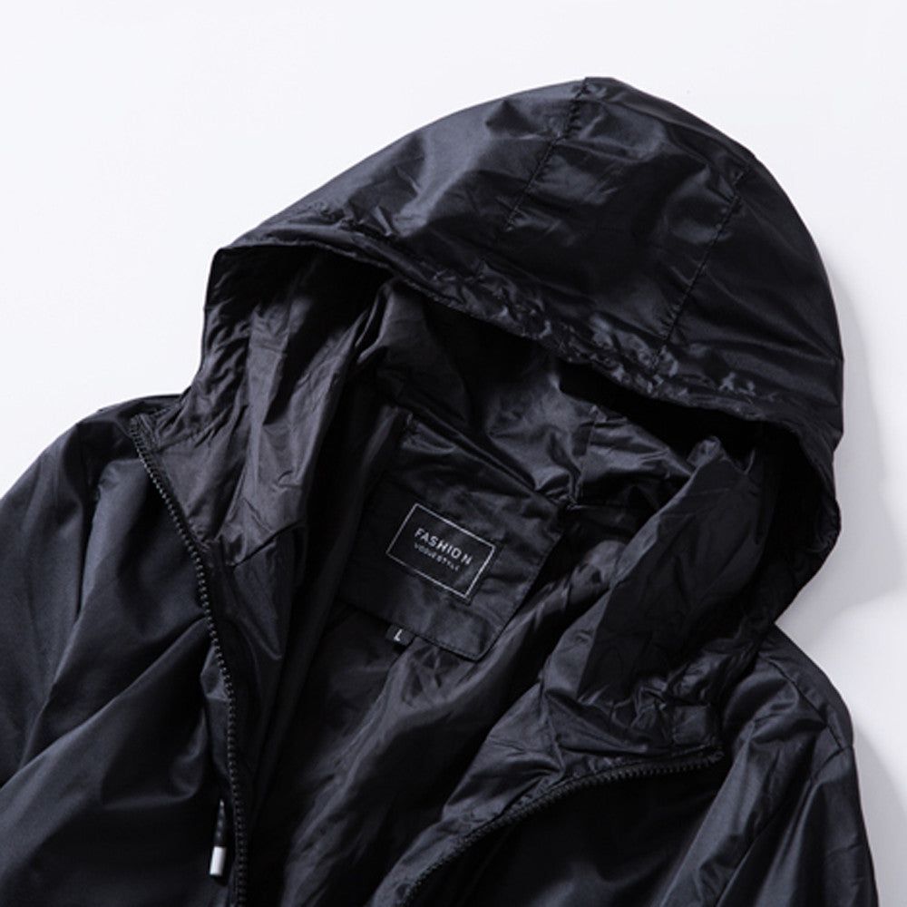 Style Loose Raincoat Windbreaker