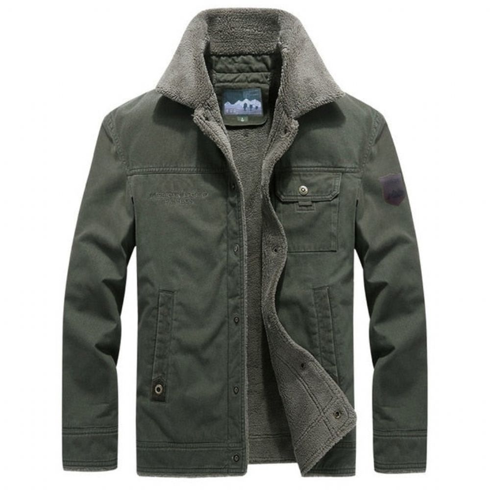 Ull Liner Warm Military Coat