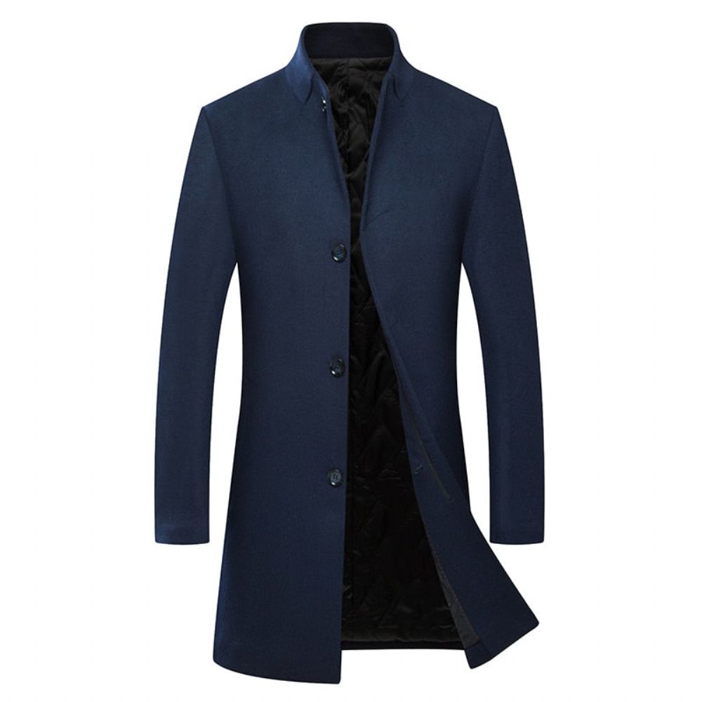 Vinter Cashmere Single Breasted Overcoat