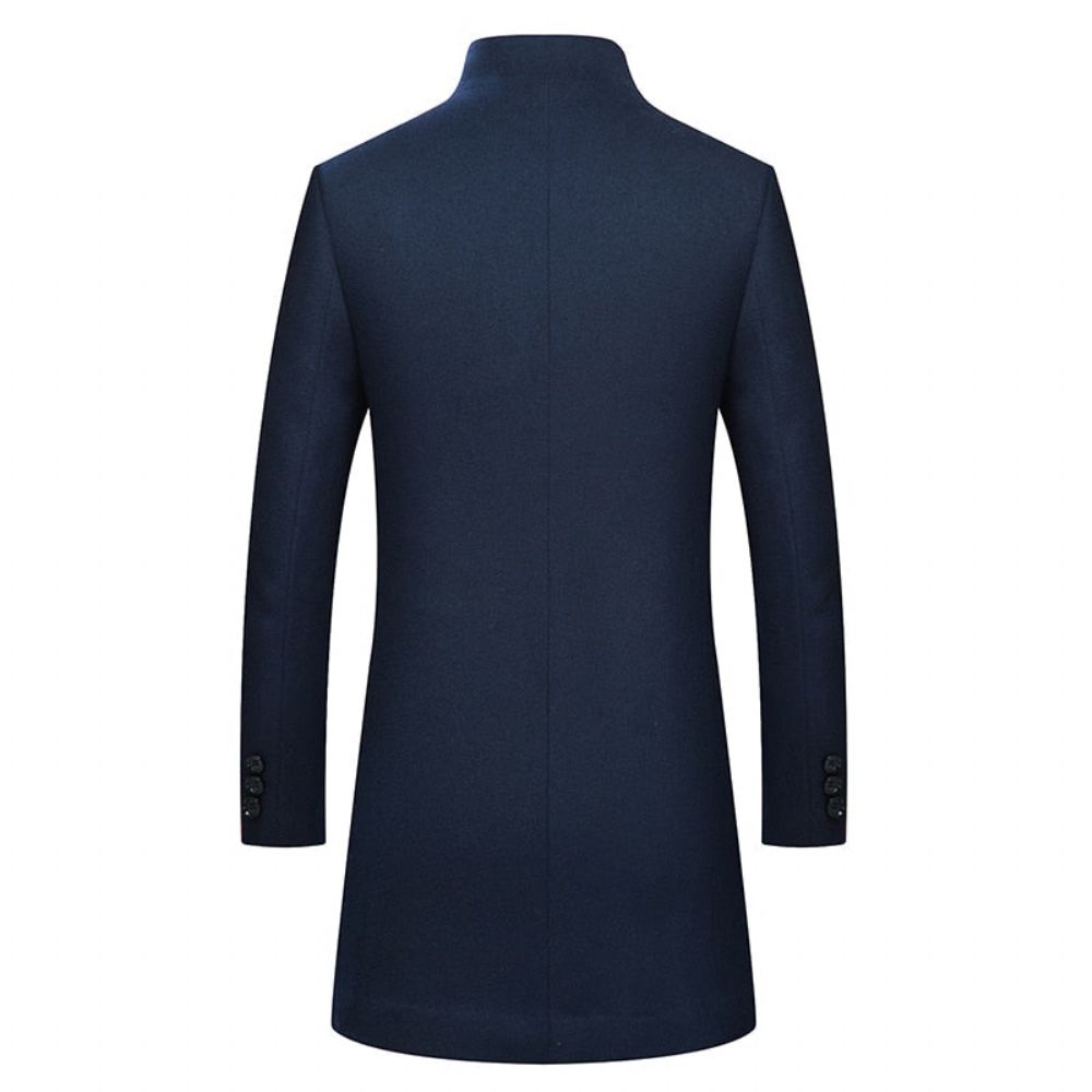 Vinter Cashmere Single Breasted Overcoat