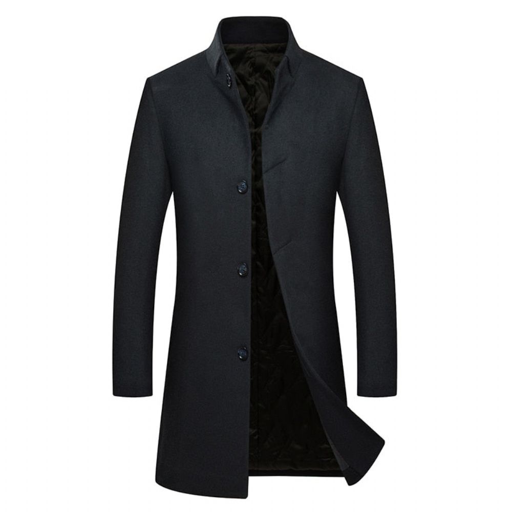 Vinter Cashmere Single Breasted Overcoat