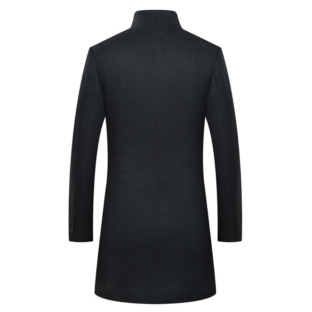 Vinter Cashmere Single Breasted Overcoat