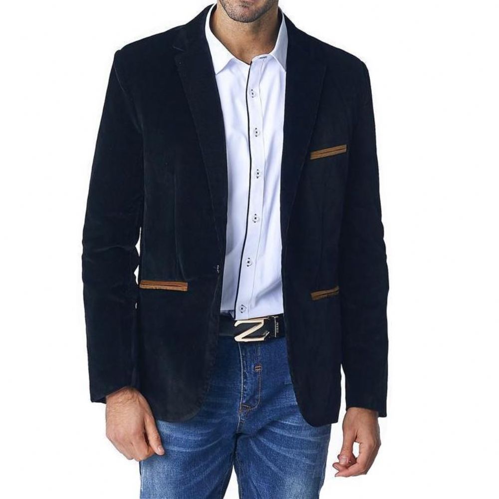 Business Autumn Linen Blazer