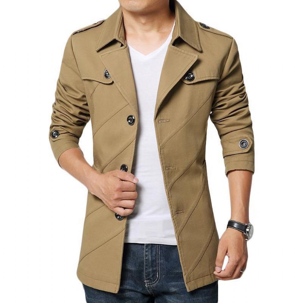 Cotton Parka Long Blazer