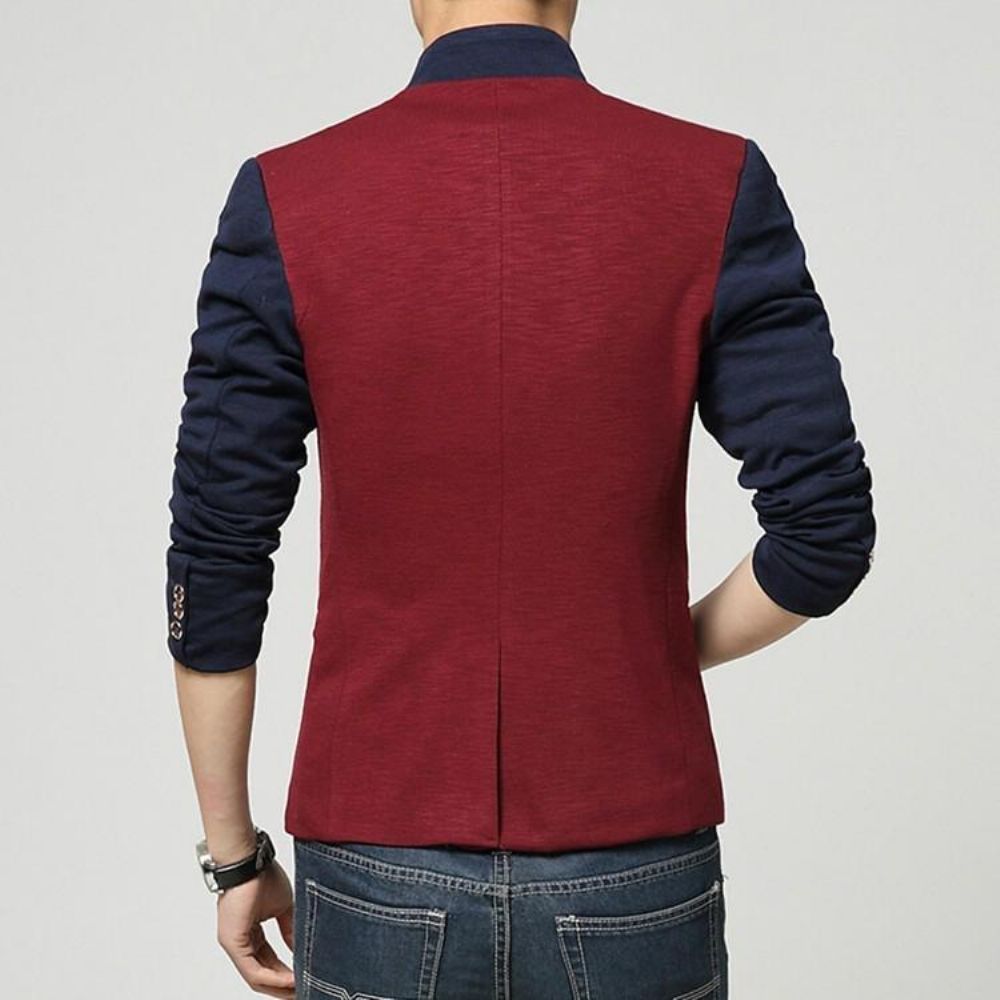 Fashion Patchwork Casual Blazer