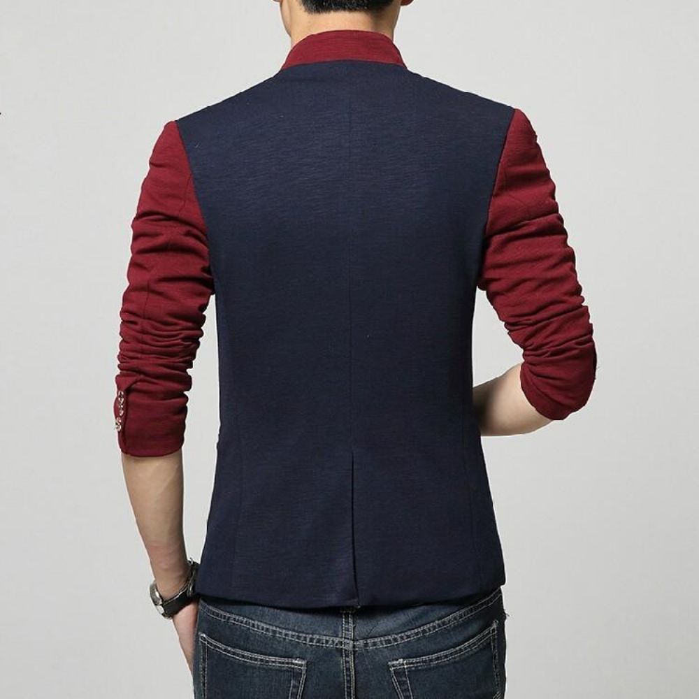 Fashion Patchwork Casual Blazer