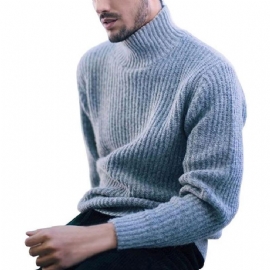 Varm Cashmere Turtleneck Genser