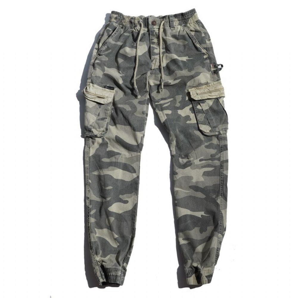 Camo Joggebukser Med Flere Lommer