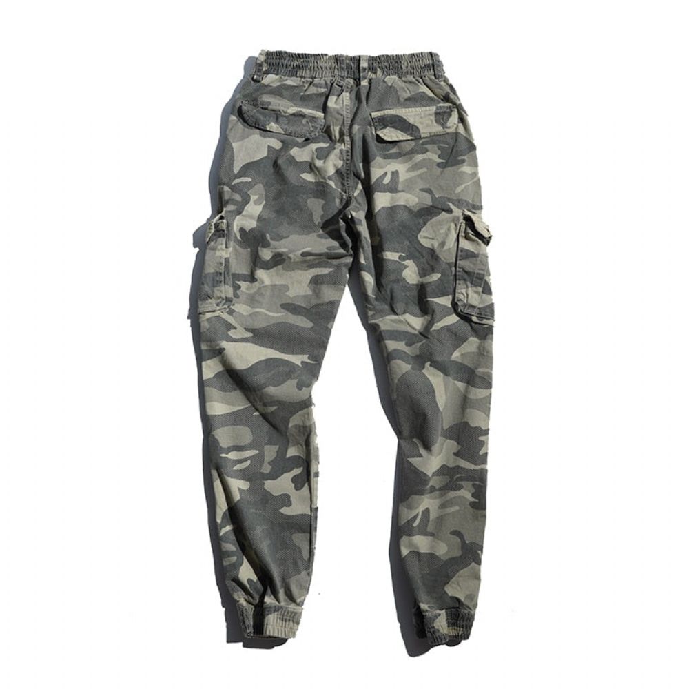 Camo Joggebukser Med Flere Lommer