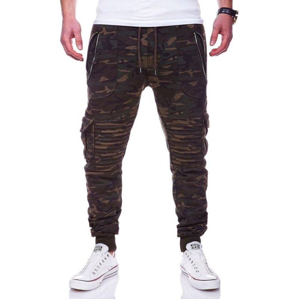 Casual Camouflage Joggebukse Bukser