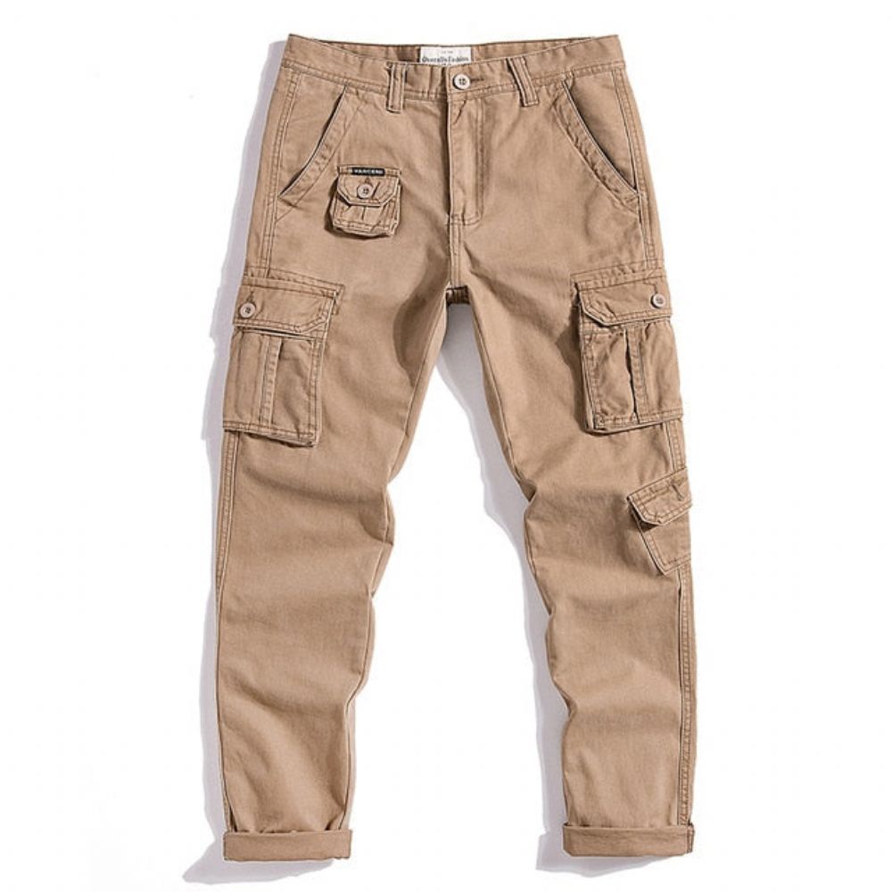 Designer Cotton Camo Cargo Pants